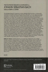 Leaver, Routledge Research Comp. Bach (Routledge)