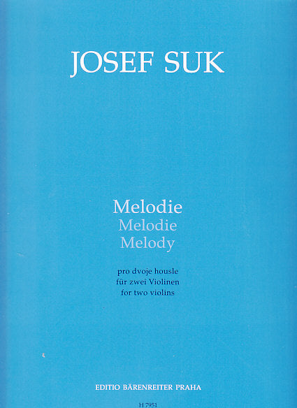 Suk, Melodie (2Vn) (Supraphon)