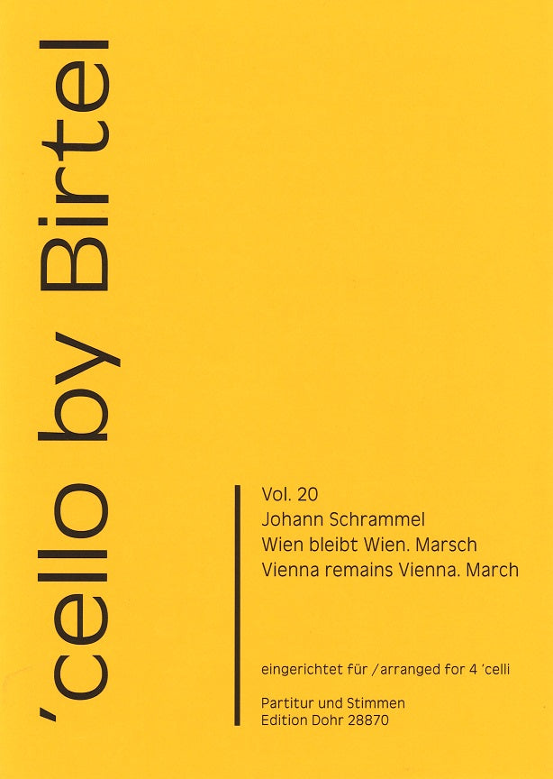 Schrammel, Wien bleibt Wien. Marsch (4Vc (Dohr)