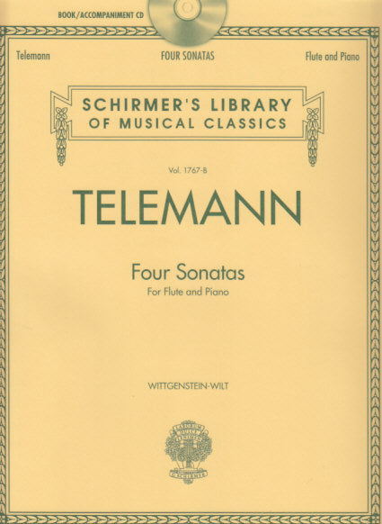 Telemann, 4 Sonatas (G.Schirmer)