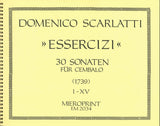 Scarlatti, Essercizi: 30 Sonaten, 1-15 (Mieroprint)