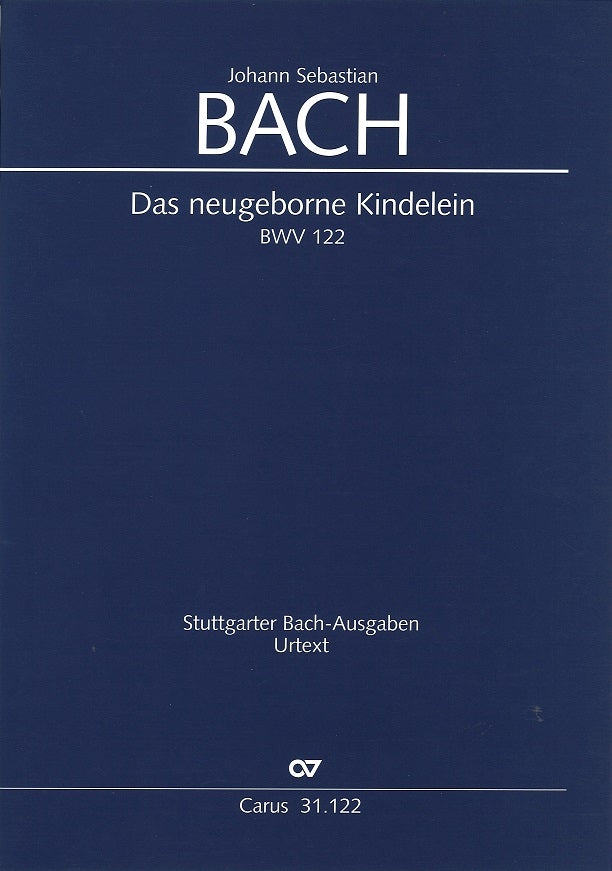 Bach, Kantate BWV 122 Full Score (Carus)