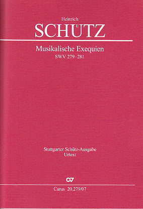 Schutz, Musikalische Exequien (Carus)