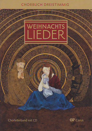 Weihnachtslieder Chorbuch 3-stimmig+CD (Carus)