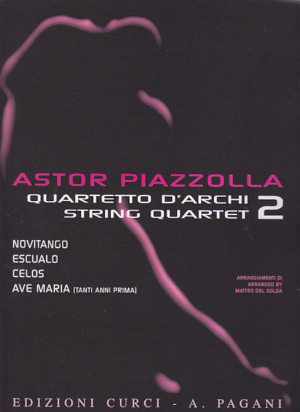 Piazzolla, String Quartet 2 (Curci)