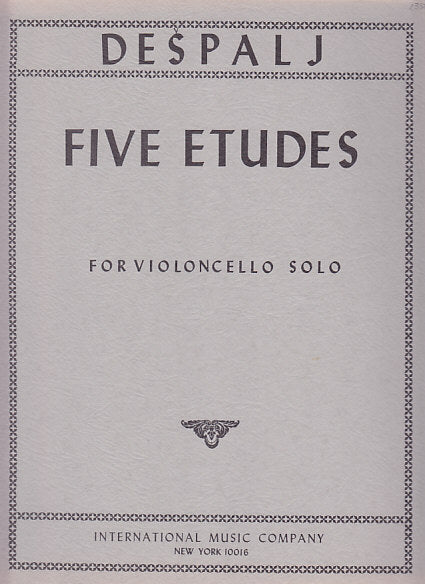 Despalj, 5 Etudes (IMC)