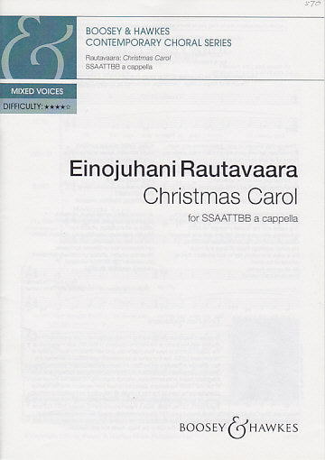 Rautavaara, Christmas Carol [E] (Mixed) (Boosey)
