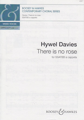 Davies, There is no rose [E] (Boosey)