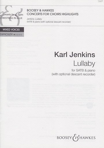 Jenkins, Lullaby (SATB,[ARec],Pf) (Boosey)