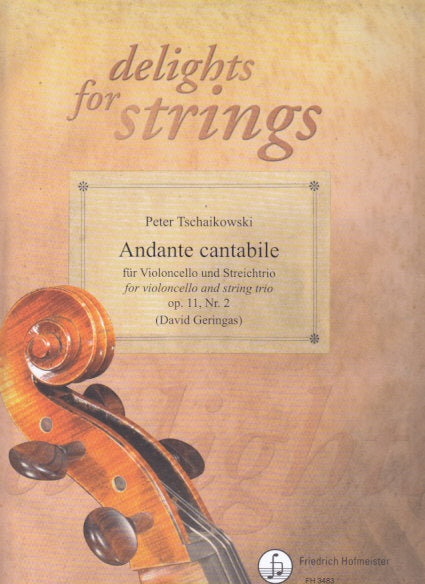 Tchaikovsky, Andante cantabile (Hofmeister)