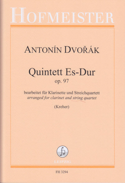 Dvorak, Quintet in Eb op. 97 (Cl,Str) (Hofmeister)