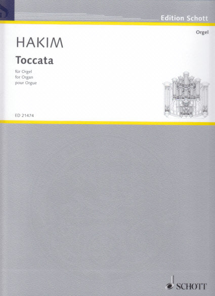 Hakim, Toccata (2011) (Schott)