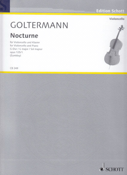 Goltermann, Nocturne op. 125/1 in G (Schott)