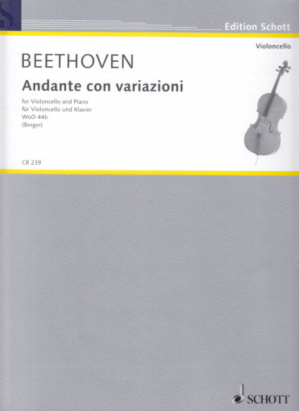 Beethoven, Andante con var. WoO 44b (Schott)