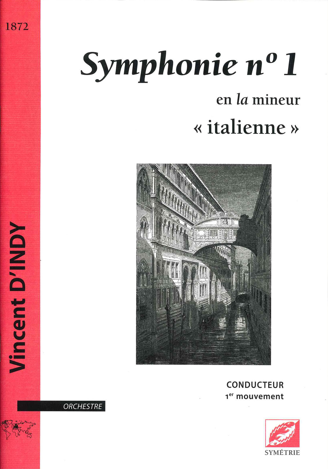 Indy,d', Symphony No. 1 (3-volume Set) (Symetrie)