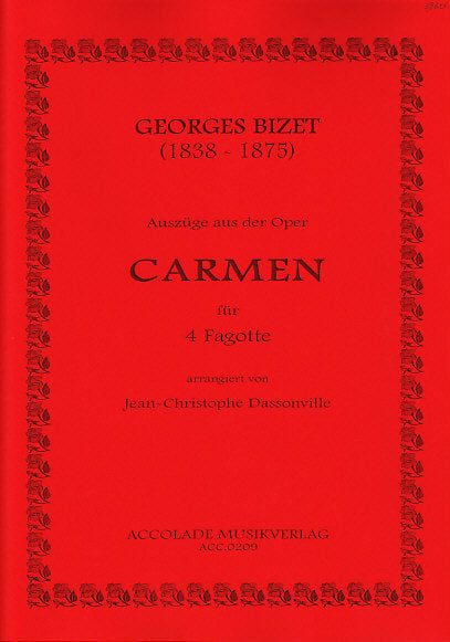 Bizet, Carmen (4Bn) (Accolade)