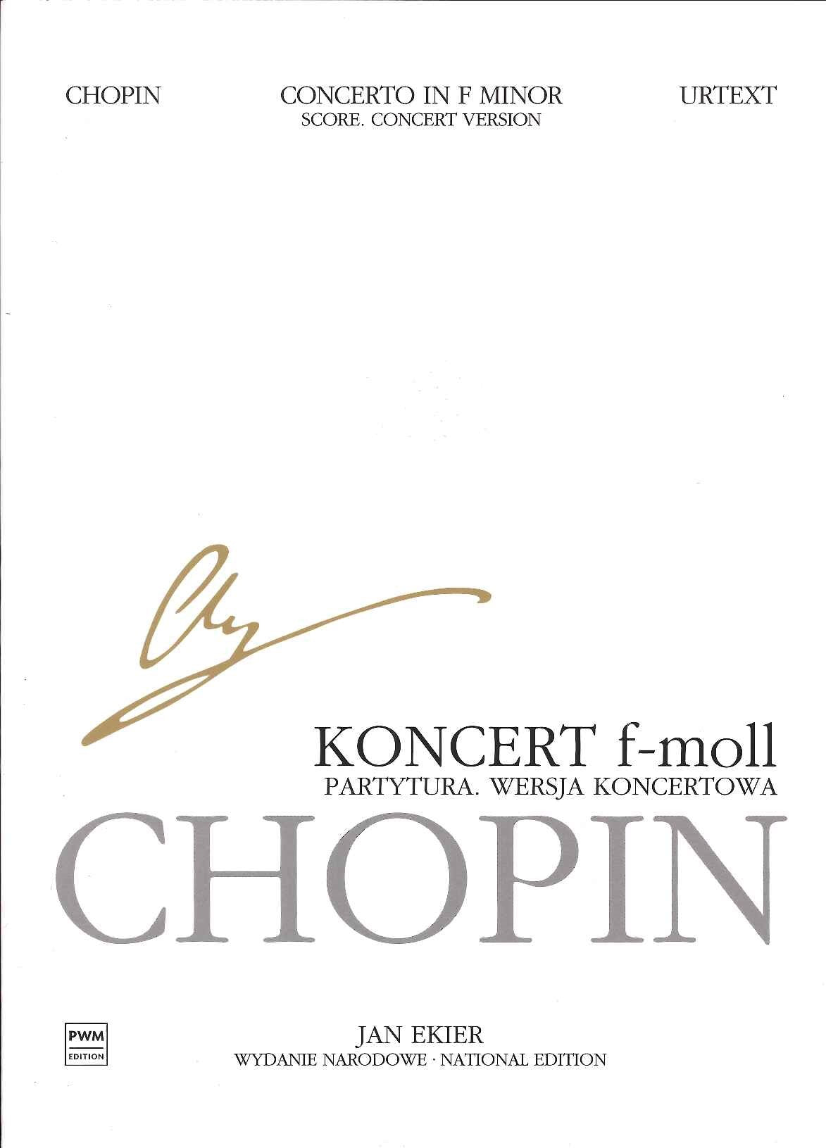 Chopin, Conc 2 op. 21 Concert ver 21cm (PWM)