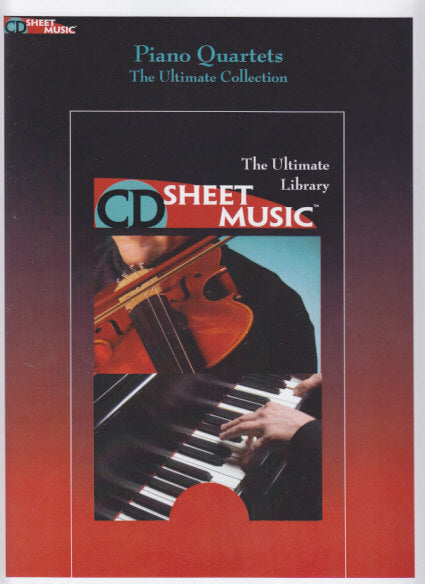 Piano Quartets: Ultimate Coll (CD-ROM) (CD Sheet Music)