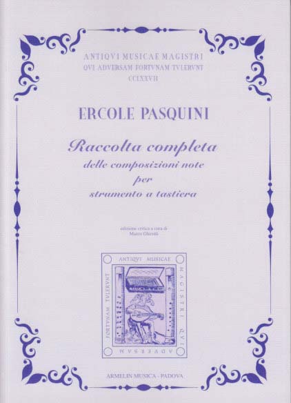 Pasquini, Raccolta completa (Armelin Musica)