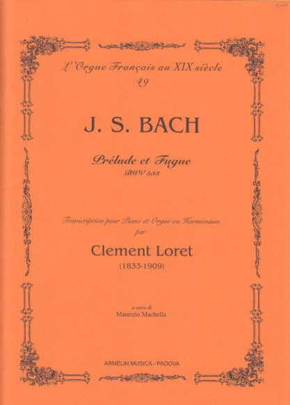 Bach, Prelude et Fugue BWV 533 (Org,Pf) (Armelin Musica)