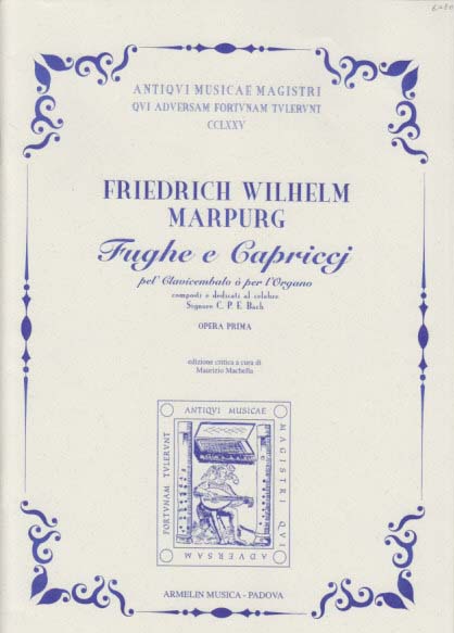 Marpurg, Fughe e Capriccj (Armelin Musica)
