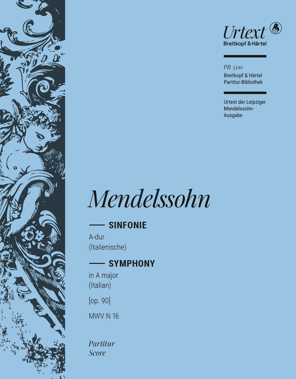 Mendelssohn, Symphony No. 4 Full Score (Breitkopf)