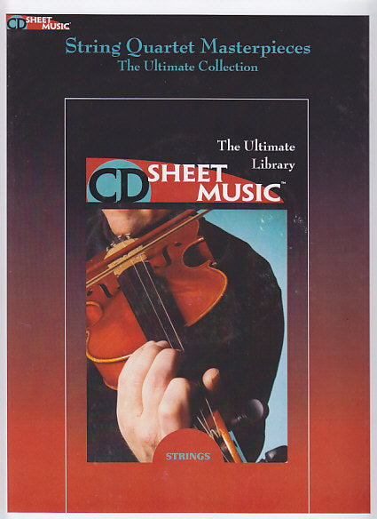 String Quartet Masterpieces (CD-ROM) (CD Sheet Music)