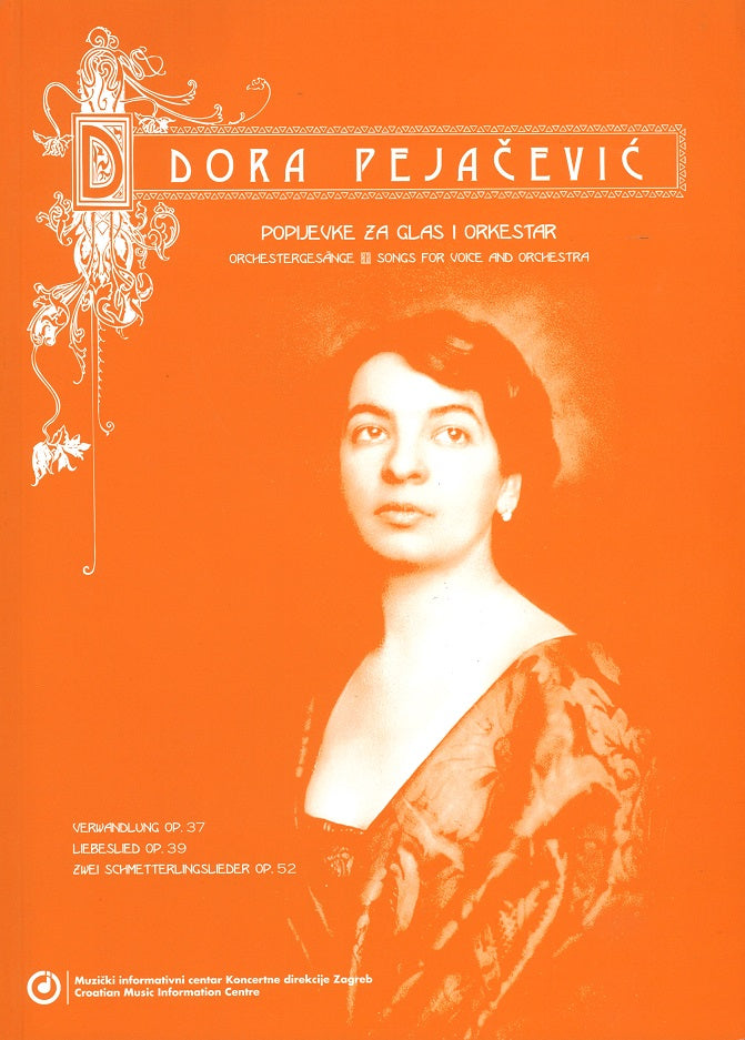 Pejacevic, Songs for Voice and Orchestra (Croatian Music Information Centre)