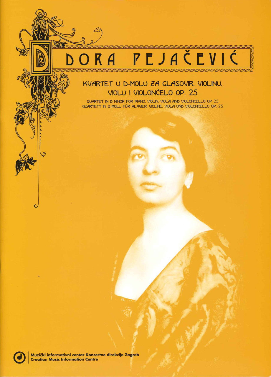 Pejacevic, Quartet in d minor, op. 25 (Croatian Music Information Centre)