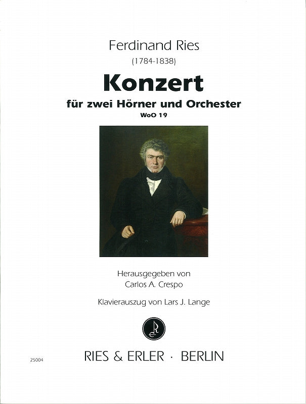 Ries, Concerto WoO 19 (2Hn,Pf) (Ries & Erler)
