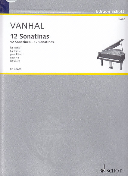Vanhal, 12 Sonatinas op. 41 (Schott)