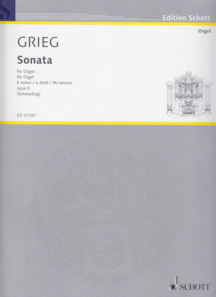 Grieg, Sonata op. 7 in e (Schott)