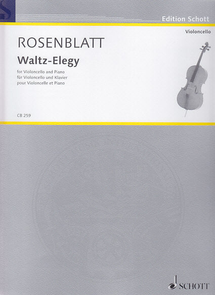 Rosenblatt, Waltz-Elegy (Schott)