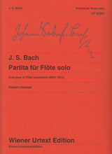 Bach, Partita BWV 1013 in a (Gluxam) (Wiener Urtext Edition)