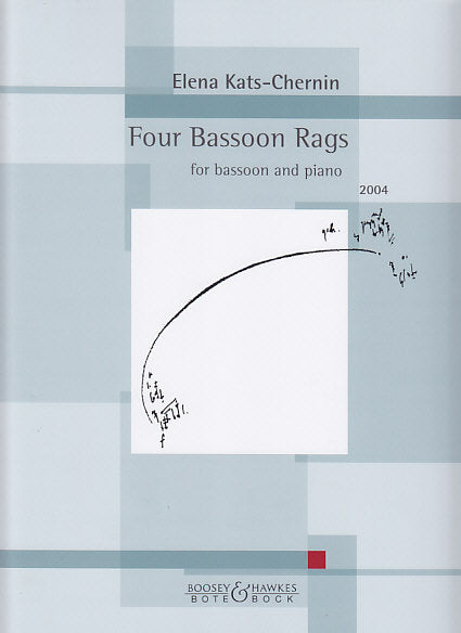 Kats-Chernin, 4 Bassoon Rags (Bote & Bock)
