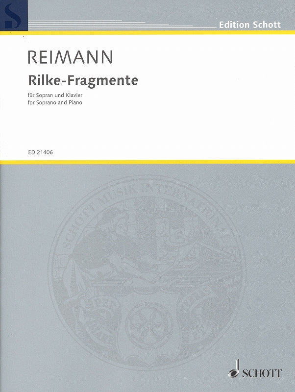 Reimann, Rilke-Fragmente (Schott)