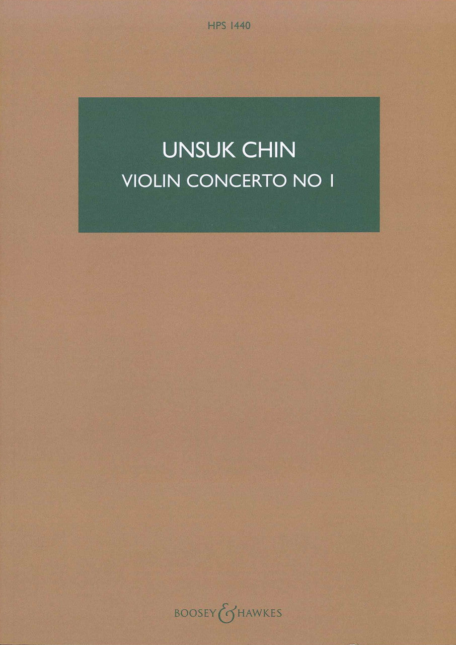 Chin, Violin Concerto No. 1 (Boosey)