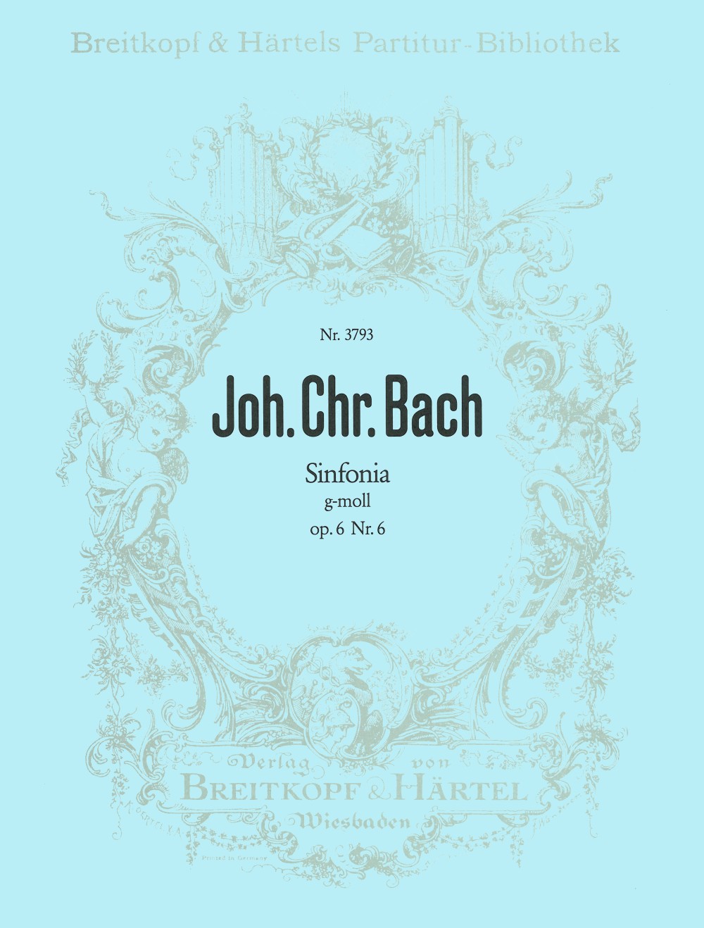 Bach,J.C., Symphony op. 6/6 in g (Breitkopf)