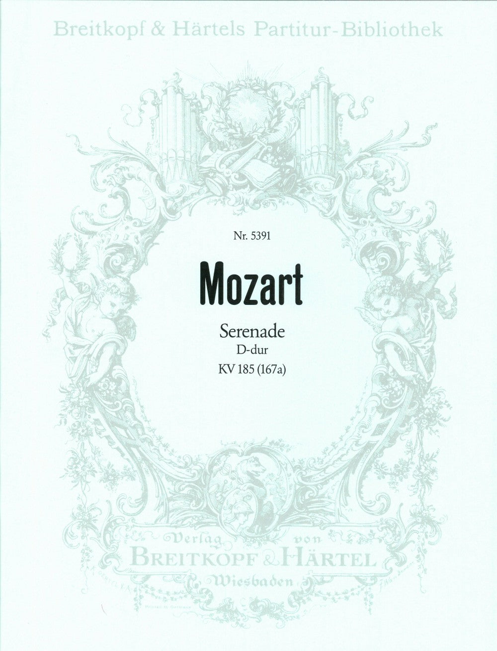 Mozart, Serenade KV 185(167a) Full Score (Breitkopf)