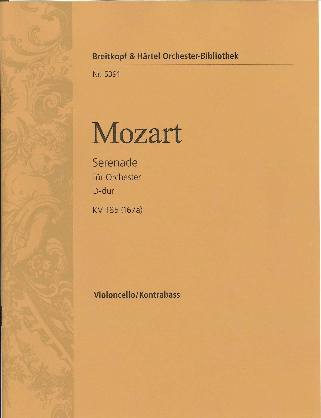 Mozart, Serenade KV 185(167a) (Breitkopf)
