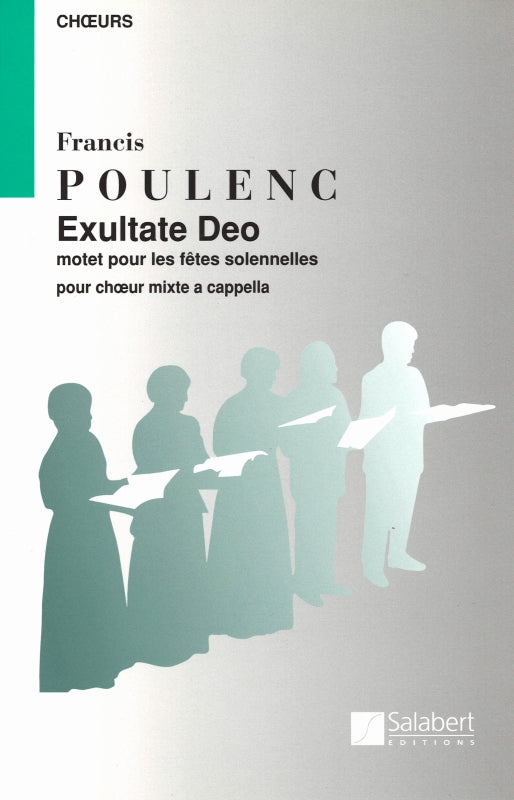 Poulenc, Exultate Deo (SATB) [L] (Salabert)