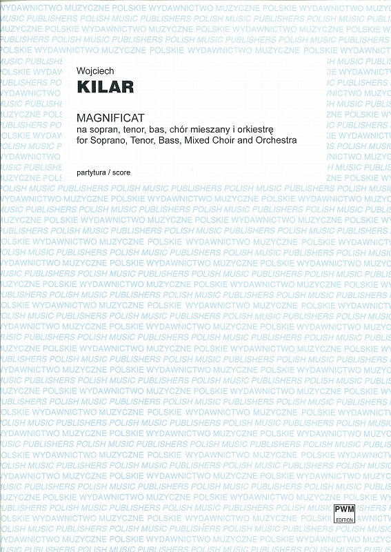 Kilar, Magnificat (Large Score) (PWM)