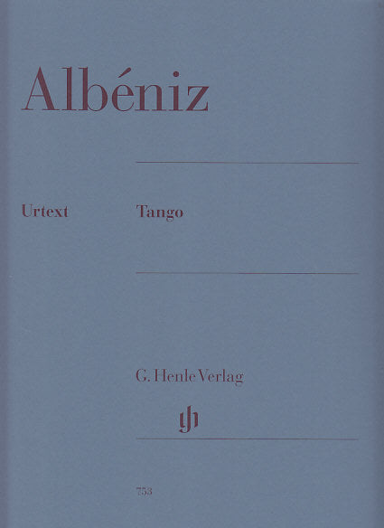 Albeniz, op. 165/2 Tango (Henle)