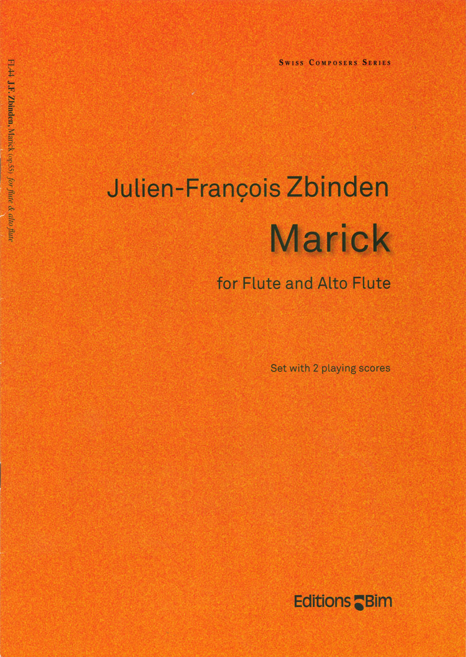 Zbinden, Marick op. 55 (Fl,AltFl) (Bim)