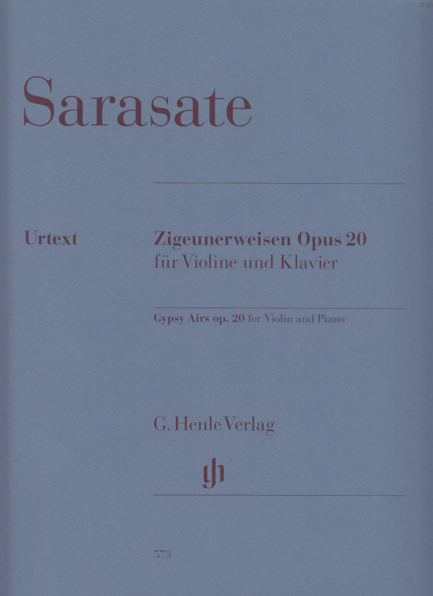 Sarasate, Zigeunerweisen (Heinemann) (Henle)