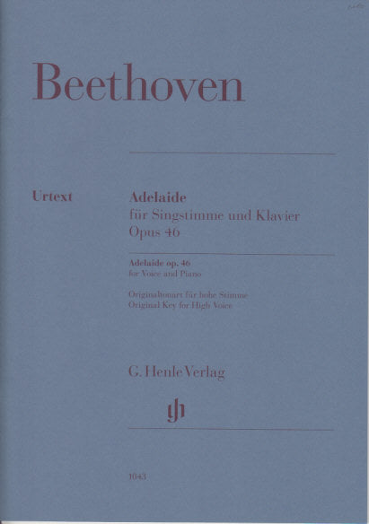 Beethoven, Adelaide op. 46 (H) (Henle)