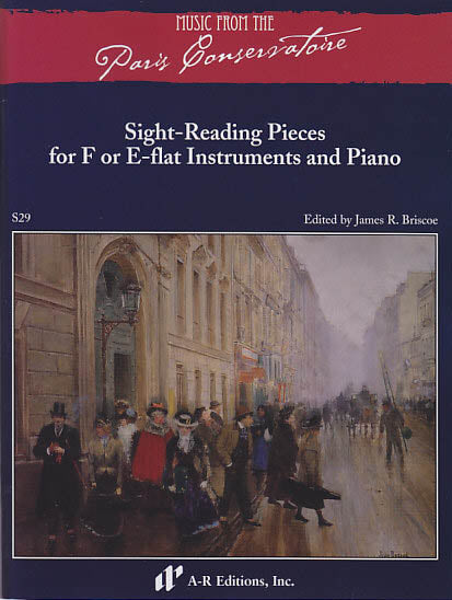 Sight-Reading Pieces Hn,Pf; ASax,Pf (A-R Editions)