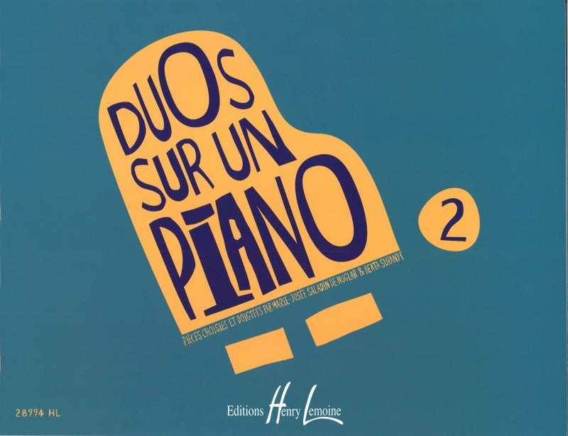 Duos sur un piano 2 (Lemoine)