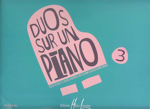 Duos sur un piano 3 (Lemoine)