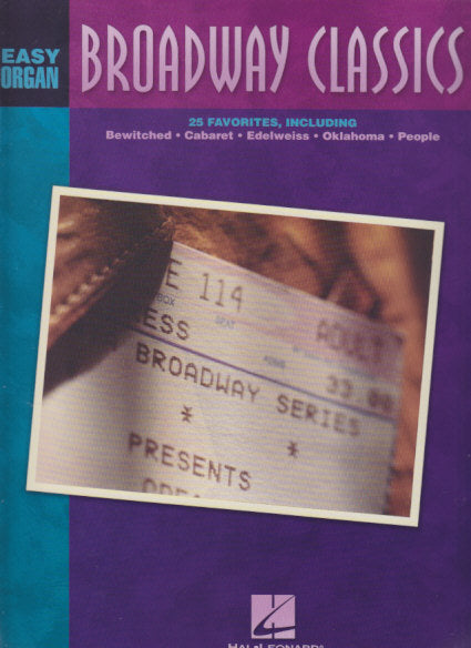 Broadway Classics (Easy Organ) (Hal Leonard)